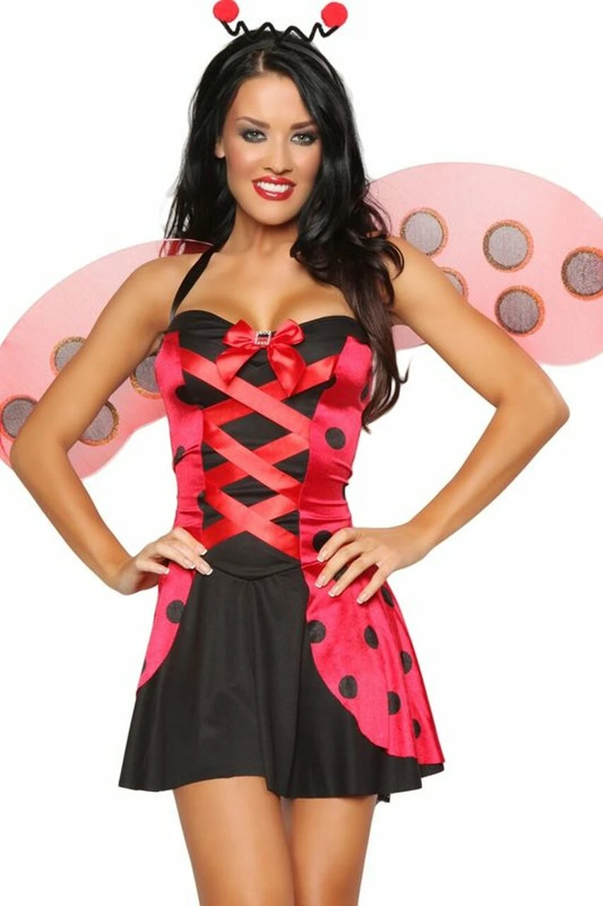 Leg Avenue Lovely Ladybug Costume 3 Leg Avenue Lovely Ladybug Costume