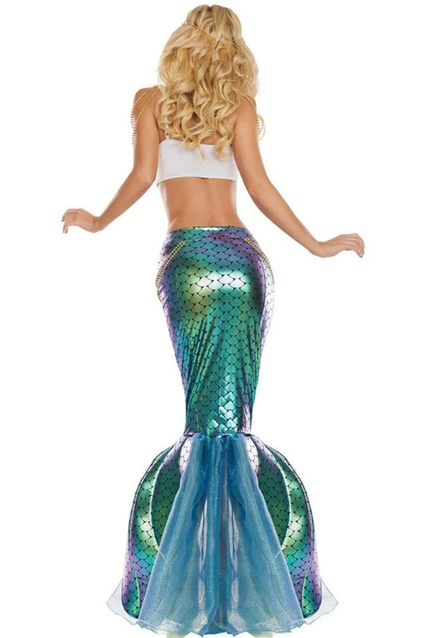 Party King Under The Sea Mermaid Costume 4 Party King Under The Sea Mermaid Costume - Image 2