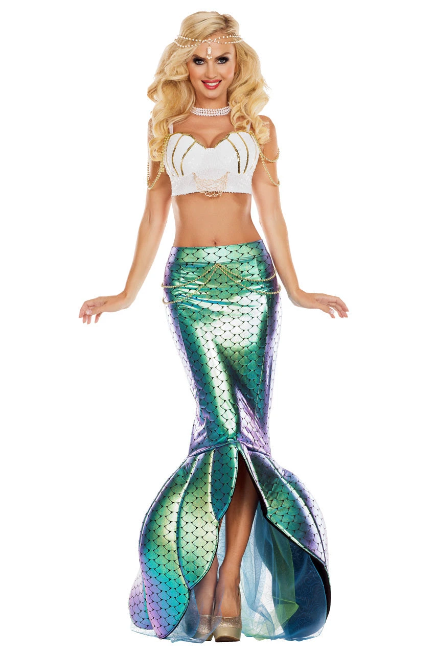 Party King Under The Sea Mermaid Costume 5 Party King Under The Sea Mermaid Costume - Image 3