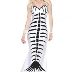 Music Legs Drop Dead Siren Skeleton Costume