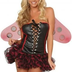 Roma Costume Sexy Busty Ladybug Halloween Costume