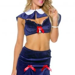 3WISHES Parisian Schoolgirl Halloween Costume