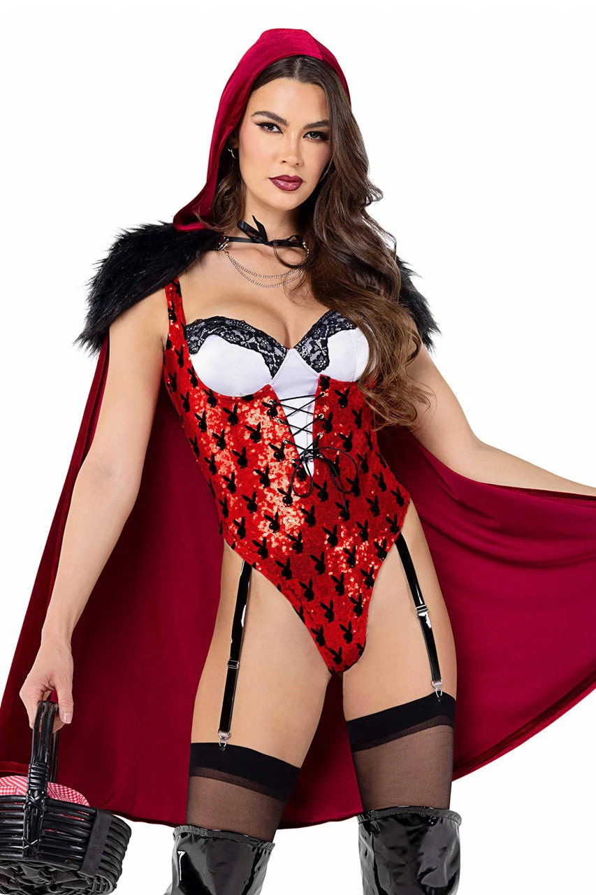 Roma Costume Playboy Enchanted Forest Red Riding Costume 3 Roma Costume Playboy Enchanted Forest Red Riding Costume