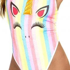 Mapalé Magical Unicorn Rainbow Bodysuit -Sexy Halloween Clothing unnamed file 1446