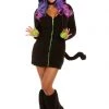 Dreamgirl Fuzzy Black Cat Costume -Sexy Halloween Clothing unnamed file 1477