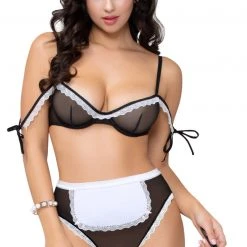 Seven Til Midnight Deep Clean Cutie French Maid Lingerie
