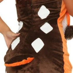 3WISHES Adorable Deer Costume -Sexy Halloween Clothing unnamed file 2043
