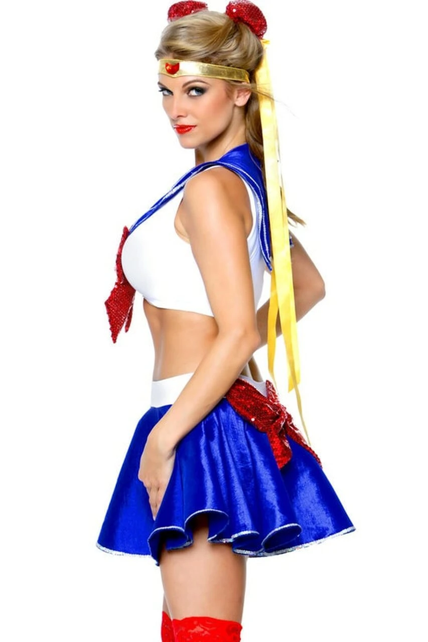 3WISHES Moon Princess Cosplay Costume 5 3WISHES Moon Princess Cosplay Costume - Image 3