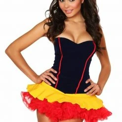 3WISHES Sexy White As Snow Costume