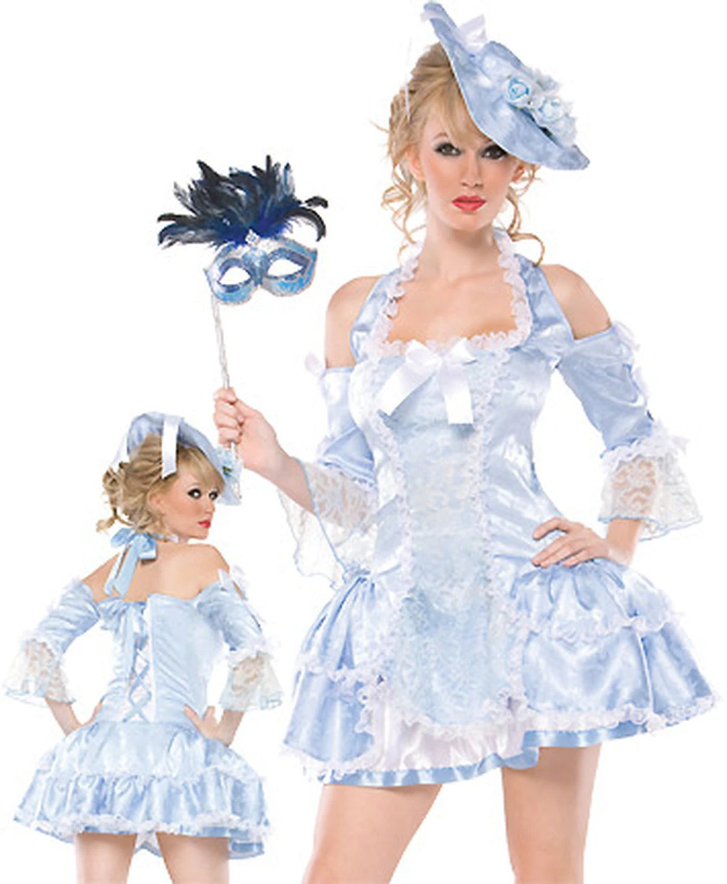 Coquette Victorian Flirt Costume 3 Coquette Victorian Flirt Costume