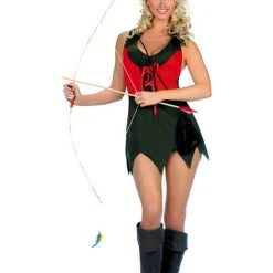 Music Legs Lady Robin Costume