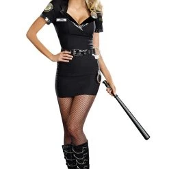 Dreamgirl Dirty Cop Officer Anita Bribe Costume