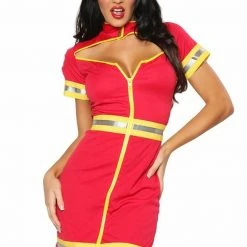 Leg Avenue Flirty Fire Fighter Costume 10 Leg Avenue Flirty Fire Fighter Costume -Sexy Halloween Clothing unnamed file 435