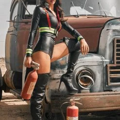 Roma Costume Hot Fire Woman Costume -Sexy Halloween Clothing unnamed file 462