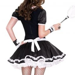 Music Legs Lovely Floral French Maid Costume 5 Music Legs Lovely Floral French Maid Costume -Sexy Halloween Clothing unnamed file 558