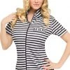 Fun World Prisoner Stripe Shirt And Cap -Sexy Halloween Clothing unnamed file 612