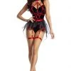 Party King Strappy Black Nurse Costume