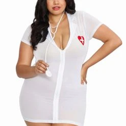 Dreamgirl ER Hottie Sexy Nurse Lingerie 12 Dreamgirl ER Hottie Sexy Nurse Lingerie -Sexy Halloween Clothing unnamed file 639