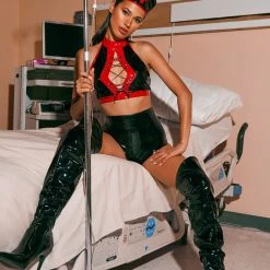 Roma Costume Kinky Nurse Costume -Sexy Halloween Clothing unnamed file 678