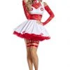 Party King Nurse Lacey Costume -Sexy Halloween Clothing unnamed file 681