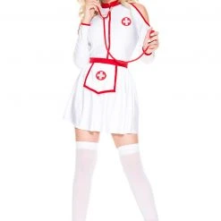 Music Legs Home Health Nurse Costume -Sexy Halloween Clothing unnamed file 720