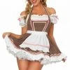 3WISHES Alpine Ale Girl Lederhosen Costume