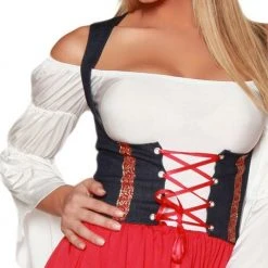 Roma Costume Renaissance Bar Maid -Sexy Halloween Clothing unnamed file 774