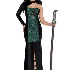 Dreamgirl Sexy Medusa Costume Dress -Sexy Halloween Clothing unnamed file 894